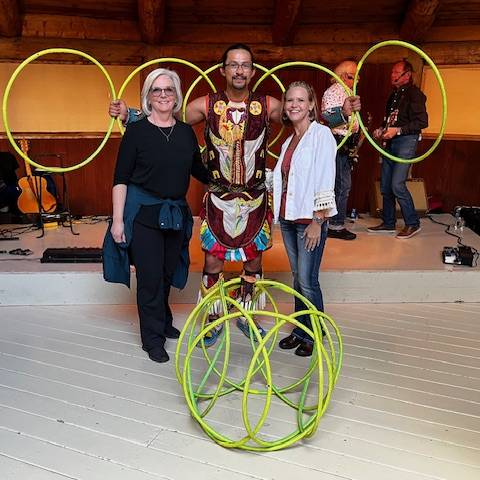 people posed for a photo